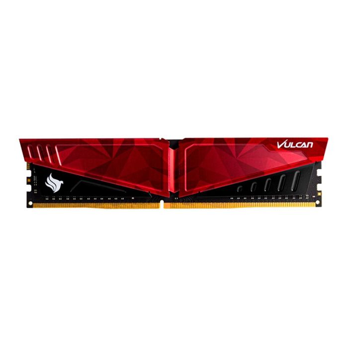 Memoria Team Group T-Force Vulcan Pichau, 8GB (1x8), DDR4, 3200MHz, C16, Vermelha, TLPRD48G3200HC16F